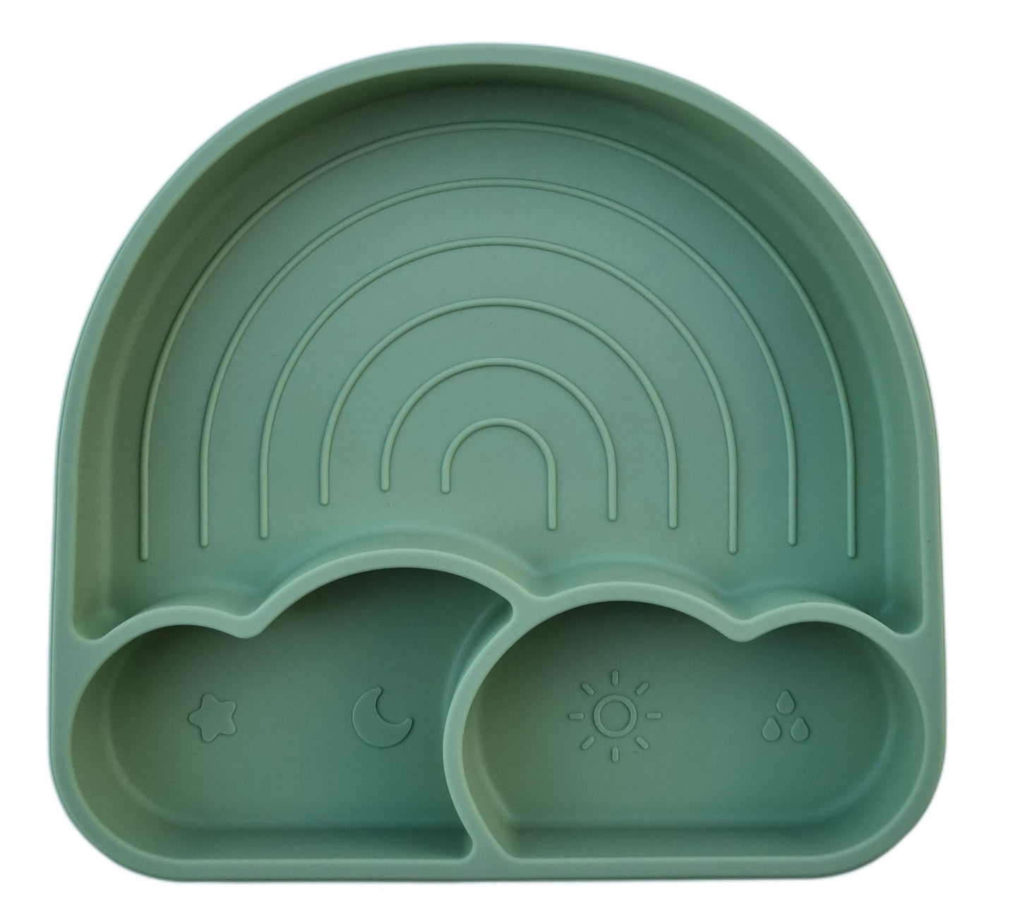 Rainbow Plate with Lid